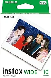 instax™ Wide Film, White, 1x10