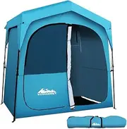 Weisshorn Camping Shower Tent, Portable Changing Room Outdoor Toilet Ensuite Privacy Tents Travel Hiking Beach Vendors Shelter, Easy Setup UV Protection Lightweight