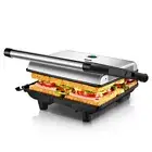 Heller 4 Slice Sandwich Maker Press Bread Loaf Toaster Non Stick Stainless Steel
