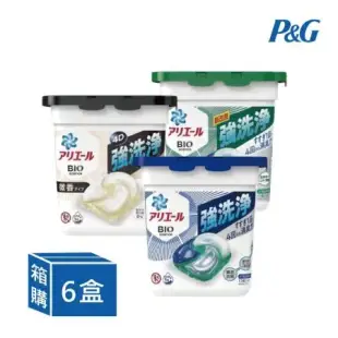 P&G 4D超濃縮抗菌洗衣膠球 日本境內版 6盒入 箱購