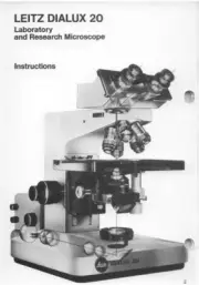 Leitz Dialux-20 MicroscopeDialux-20 Instruction Manual on CD