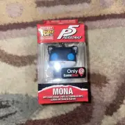 Funko Pop! Persona 5 Mona Pocket Keychain - GameStop Exclusive New