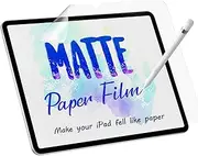 USTIYA Paperfeel Screen Protector Compatible with iPad A16 11 inch 2025 / iPad 10 Gen 10.9 inch Anti-Glare&Anti-Fingerprint Matte Screen Protector for Drawing/Writing, Compatible with Apple Pencil