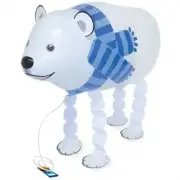 Polar Bear My Own Pet Walking Foil Balloon