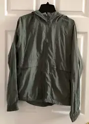 New Lululemon Hood Lite Jacket Size 6 Grey Eucalyptus - LW4BZ1S GREU