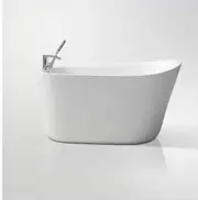 1250*740*650mm Sunny 116 Gloss White Special Shape Acrylic Freestanding Bathtub
