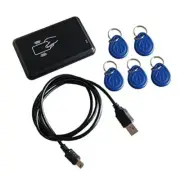 125khz ID Card Reader Writer RFID Copier Duplicater for Access Control+5 PCS