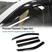 Window Deflectors for Subaru Outback 2010 Side Window Vent Visors Black 1 Set