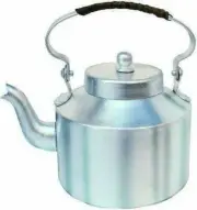 Handmade Aluminium Tea Kettle With Handle Chai Making Kettle Stove Top Tea Pot