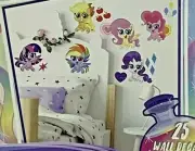 My Little Pony Let's Get Magical 25 Peel and Stick Wall Decals By RoomMates