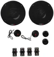 Cerwin Vega H765C 6.5 inch 2-Way Component Speaker Set Tweeters with Mesh Grill