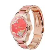 Smart Bracelet With Touch Screen Heart Monitoring Voice Control And Cycle Reminder
