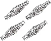 BBQ Handle Spring, Stainless Steel Grill Smoker Pits Handle Spring, Spring Stove Handle Pit Accessories, for BBQ Grills, Coal/Wood/Pellet Stoves, Fireplace Barbecue Tool(Size:4Pcs)
