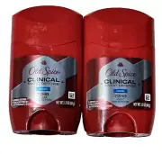 2 Pack Old Spice Clinical Sweat Defense Fresh 72hr Deodorant 1.7oz