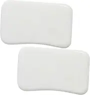 2pcs Jade Gua Sha Scraping Tool Smooth Facial Massager for Muscle Relaxation Skin Care
