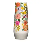 Corkcicle Stemless Flute - 207ml Rifle Paper - Garden Party Cream