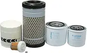 TONNISI ST-1009 Filter Kit Fits Kubota RTV-X1100C / RTV-X1120D Utility Vehicle Replaces Oil HH150-32094, Fuel 6A320-59930, Air 1G319-11210, Hydraulic HHK32-16770，Hydraulic Suction HHK70-14070(5 Pcs)