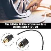 16" Car Lock Air Chuck Extension Hose for America Tire Valve No Air Release