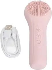 Face Scrubber Facial Cleansing Brush, Electric Silicone Face Brush, Rechargeable, Waterproof, For Deep Cleansing,Thermal Massager Skin Care Routine for Men Women