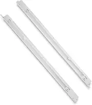 240530601 (Left) & 240530701 (Right) Refrigerator Pan Hangers Replacement Fit for Frigidaire and Kenmore Refrigerators,Drawer Slide Support Rail Replaces 240460401 240460501