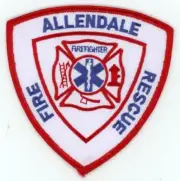 MICHIGAN MI ALLENDALE FIRE RESCUE DEPARTMENT NICE SHOULDER PATCH POLICE SHERIFF