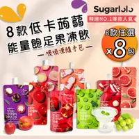 在飛比找PChome24h購物優惠-【韓國原裝Sugarlolo】低卡蒟蒻能量飽足果凍飲隨手包x