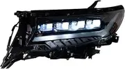 Car Lights Compatible For Toyota Prado Headlight 2017-2022 Prado Head Lamp Drl Dynamic Signal Projector Lens Automotive Accessories