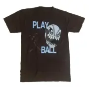 2XL Travis Scott Cactus Jack 23 Celebrity Softball PlayBall Brown Tee Brand New!