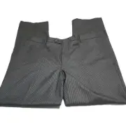 VTG. Hickey Freeman Wool Dress Pants Size 36 Gray Pinstripe NWT MSRP $1495