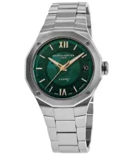 New Baume & Mercier Riviera Automatic Green Dial Stainless Men's Watch 10770