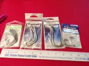 MISC 14 PCS MUSTAD OCTOPUS CIRCLE / O'SHAUGHNESSY HOOKS10/0 & 8/0 NEW