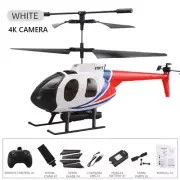 RC Helicopter: 4CH, LED Lights, 4K Camera, Altitude Hold, A Perfect Gift!