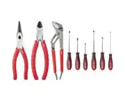 Milwaukee Pliers + Screwdriver Set w/ Magnetic Tip Comfortable Tri-lobe Handles