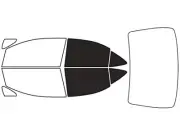Avery Dennison NR Nano Ceramic IR Window Tint Kit Compatible with Lexus Hs 2010