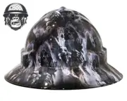 Custom Hydrographic Safety Hard Hat HIGH ROLLER PRO CHOICE WIDE BRIM