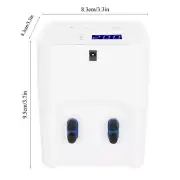 (Double Pump For 20 Pots US)Garden Automatic Watering Timer System With