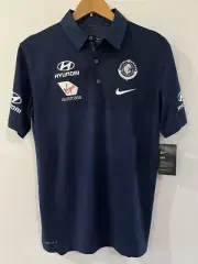 BNWT AFL Carlton Blues Nike Dri-Fit Polo - Size Small Footy T-shirt RRP $80