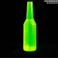 在飛比找Yahoo!奇摩拍賣優惠-yo3h主打產品放射螢光綠透明調酒師練習瓶酒吧花式拋樽火瓶