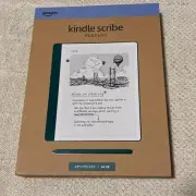 Amazon New Kindle Scribe 64 GB 2024 Metallic Jade Notebook Design 10.2 inch JP m