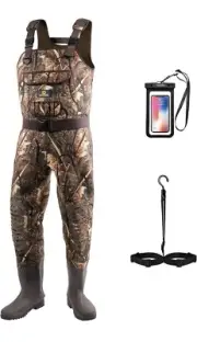 DRYCODE Waders for Men with Boots Waterproof Neoprene Chest Waders ​for Women...
