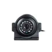 4 Pin Heavy Duty 12-24V CCD Side View Color Camera 12 IR LEDs IP68 For Truck Bus