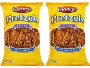 Clancy's Pretzel Sticks | 16 oz, (2-pack, 32 oz total)