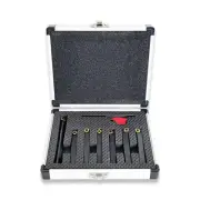 7pc Indexable turning and boring tool set 8mm shank with CCMT06 inserts rdgtools