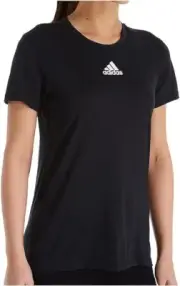 Adidas Climalite Creator Short Sleeve T-Shirt EK0086 Woman's Small Black