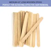 10000 Pcs Wooden Waxing Applicator Hair Removal Sticks 4.5"x3/8" (PW2011x100)