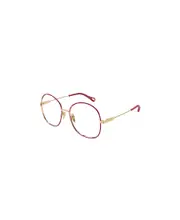 round-frame optical glasses 55 Nude