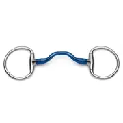 Cavalon Eggbutt Low Port Mullen Sweet Iron Snaffle Bit
