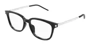 Saint Laurent SL 684/F Asian Fit 001 Men's Glasses Black Size 55 - Private Health Rebate - Blue Light Block Available