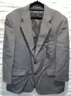 NWT OSCAR DE LA RENTA Ultralux Cashmere Blend Jacket Sport Coat Gray 46R