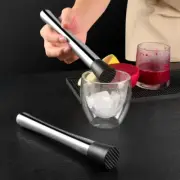 MUDDLER COCKTAILS MOJITOS 2 Commercial Stainless Steel Muddler Fruit Smasher